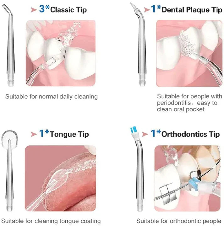 4 in 1 Rechargable Water Flosser
